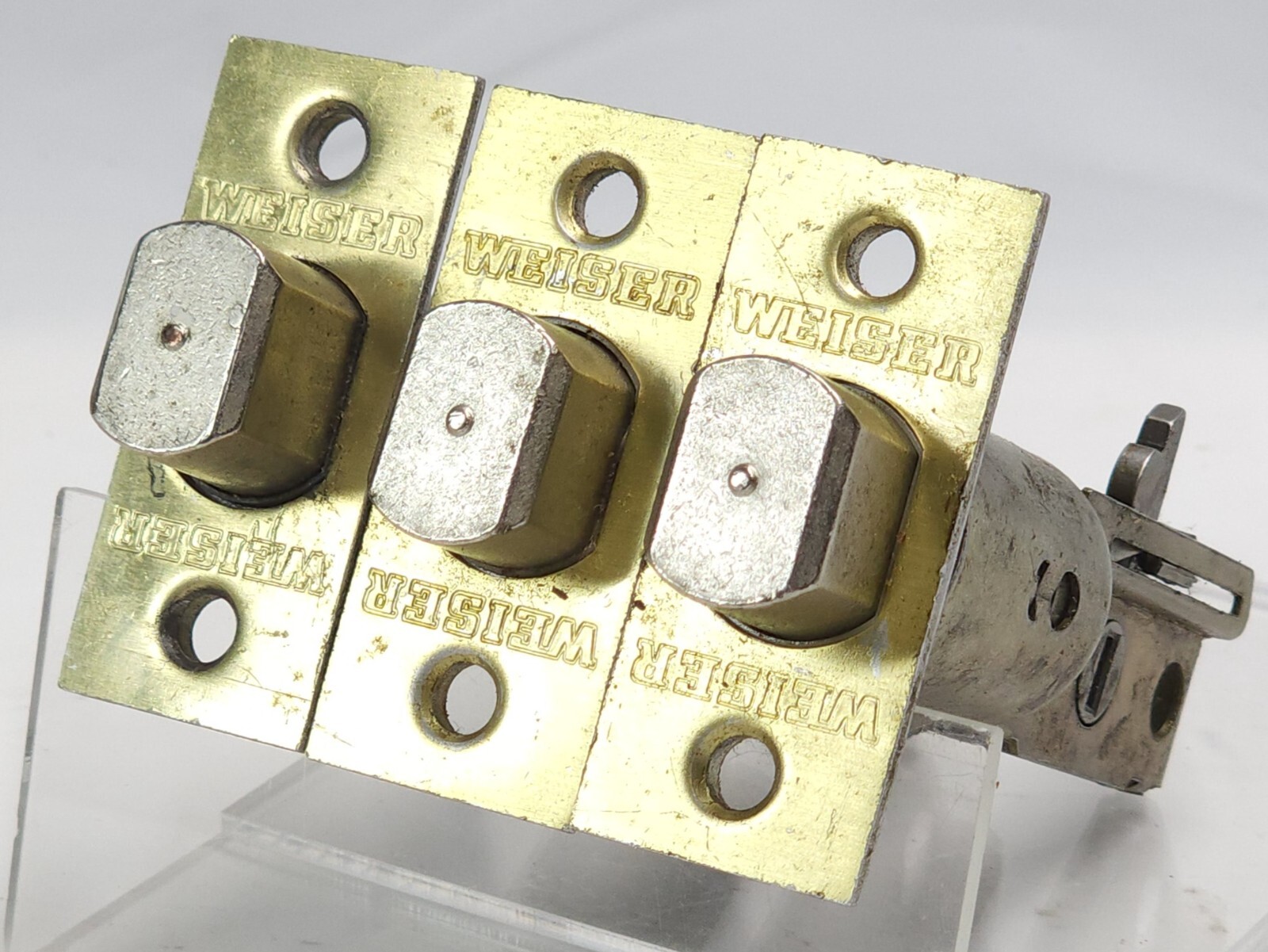 Weiser Bolt brand Keyscape Deadbolt Bolt, Safety key keeper, locksmith, Set of 3