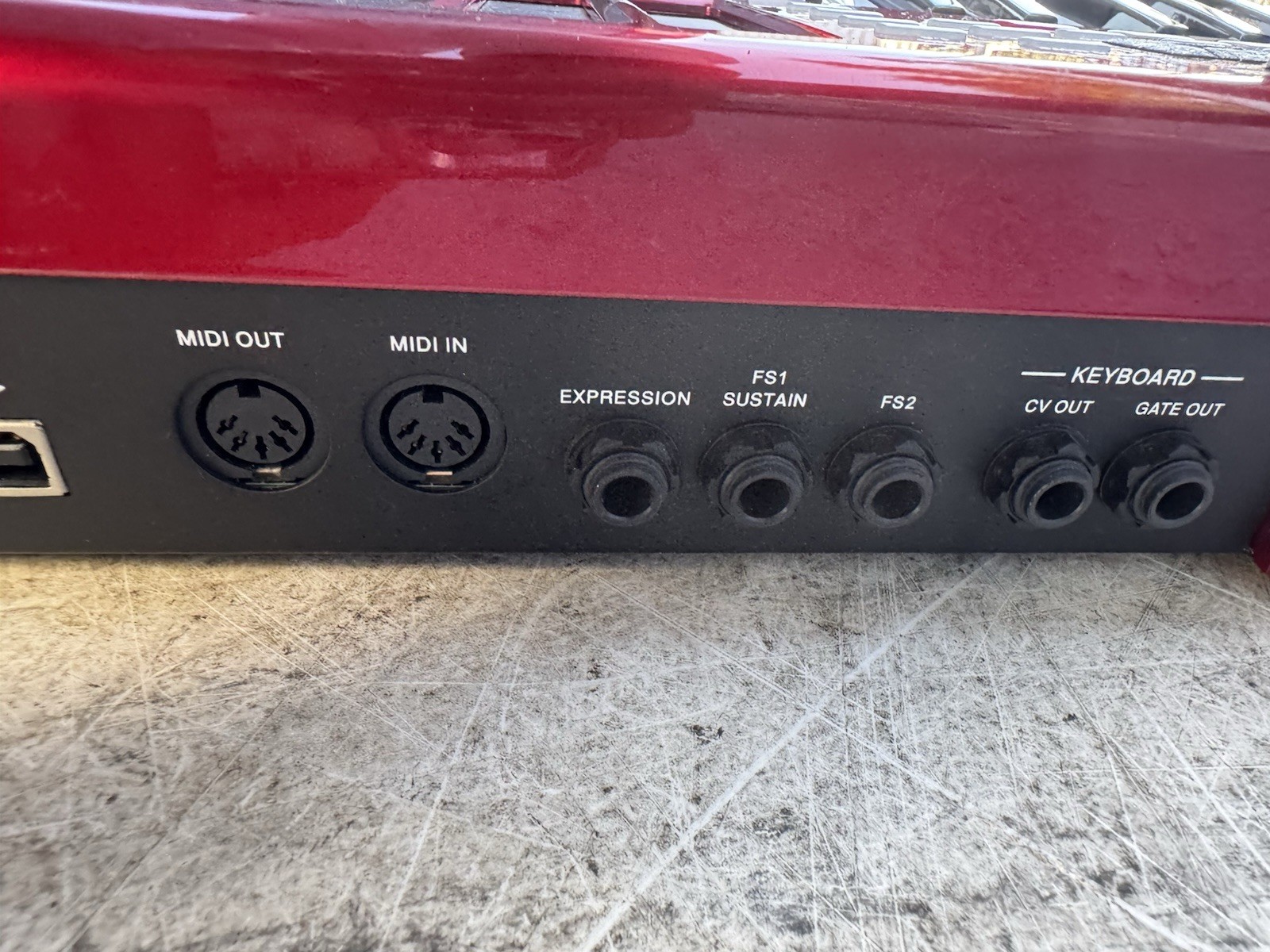 Akai Professional MAX49 USB/MIDI/CV Keyboard Controller with Touch Faders