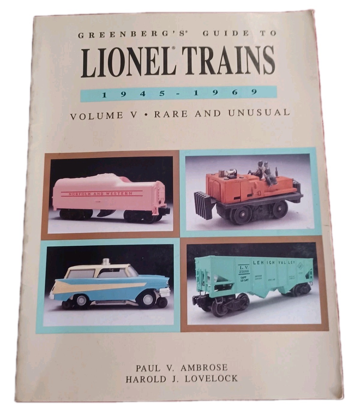 Greenberg's Guide to Lionel Trains 1945-1969 Vol.5 Paperback Book First Edition