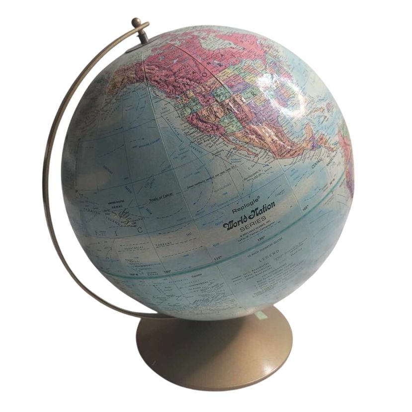 Vintage Replogle Globe Classroom