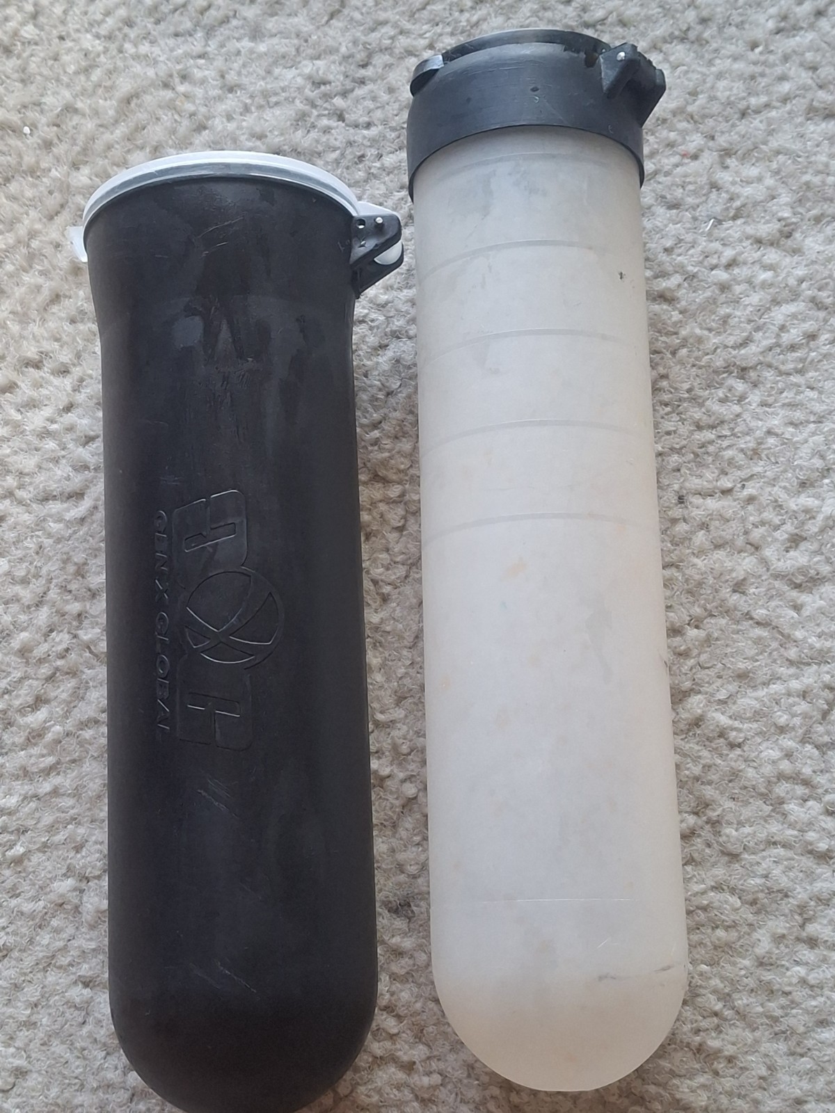 (2) Paintball Vintage Taso Tube & GXG 100 Round Pods