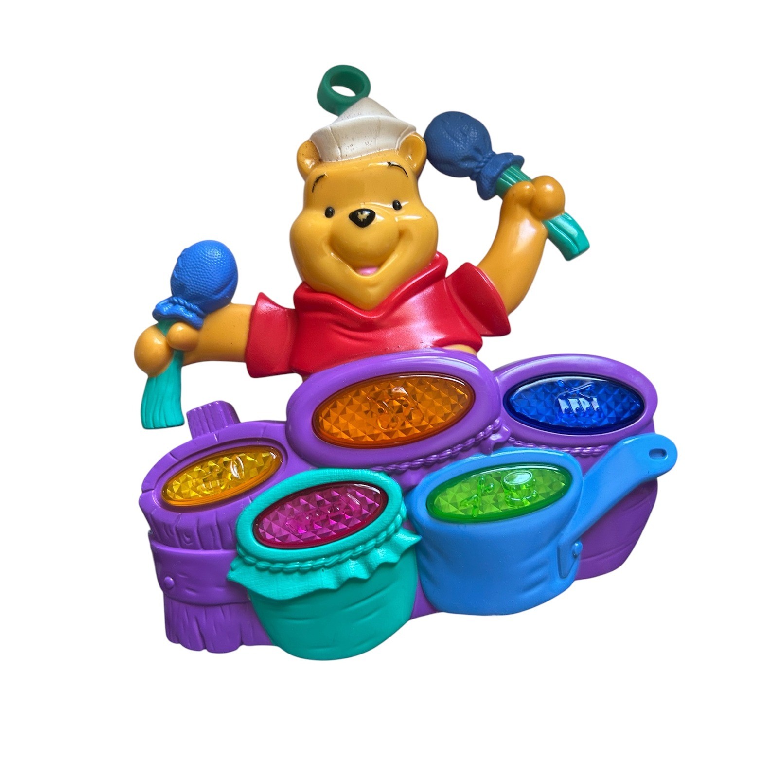 Disney Winnie The Pooh Musical Band Drums Light Musical Winnie the Pooh