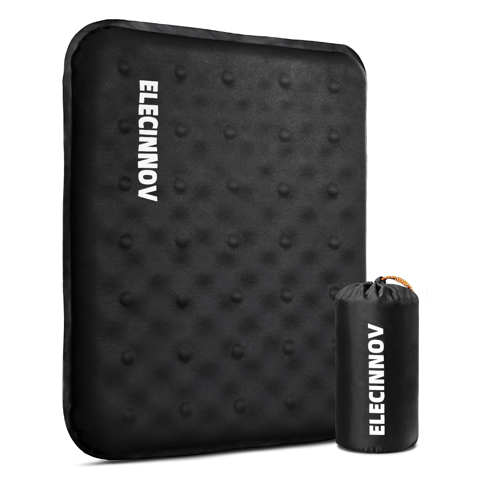 Inflatable Seat Cushion, Self Inflating Foam Portable Stadium Seat Cushion