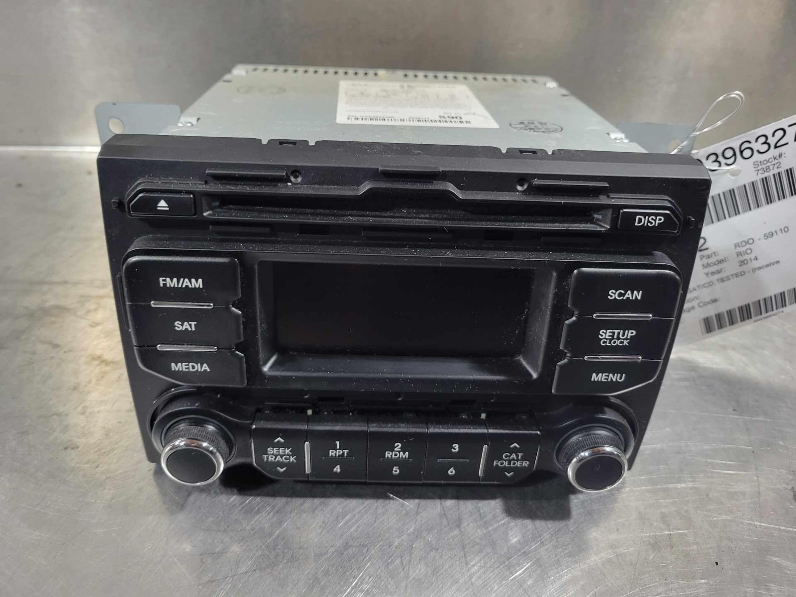 12 13 14 15 KIA RIO Audio & Visual Equip.(radio)