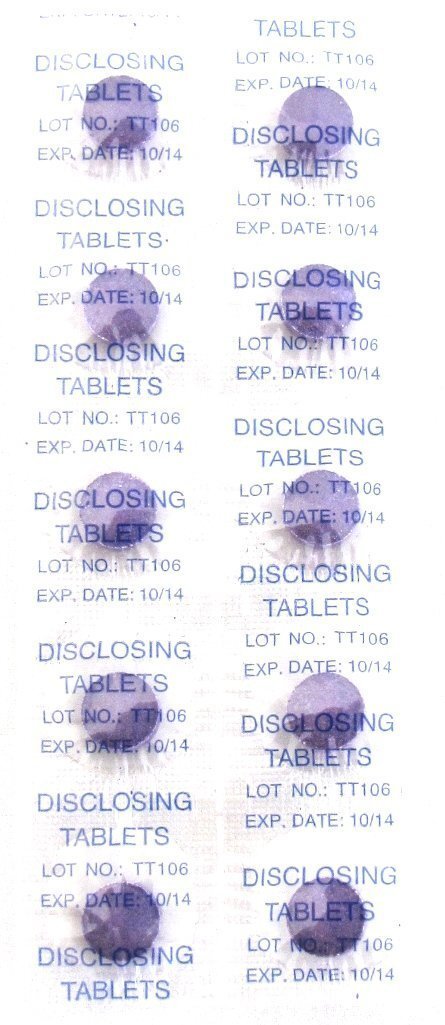Plak Smacker Plaque Disclosing 20 Tablets