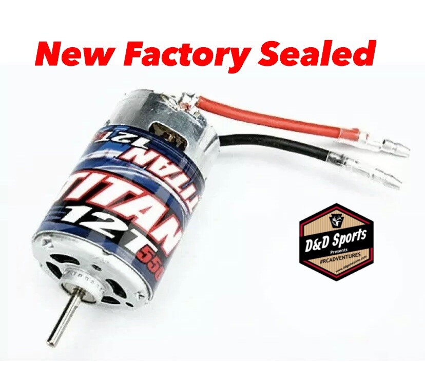 Traxxas 3785 Titan 550 Size Motor 12T 12-Turn XL-5 New