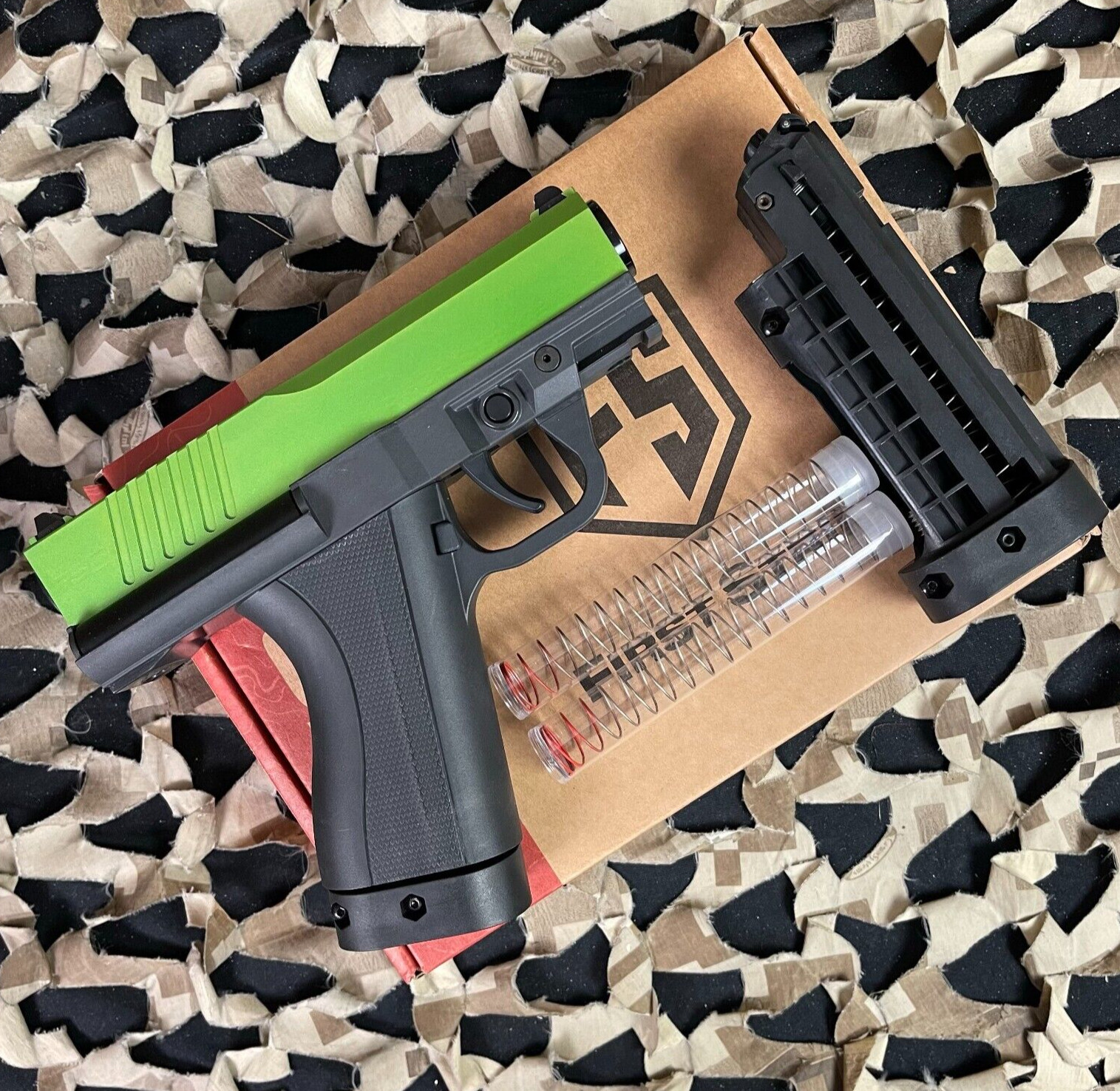 NEW First Strike Compact FSC Paintball Pistol - Sour Apple