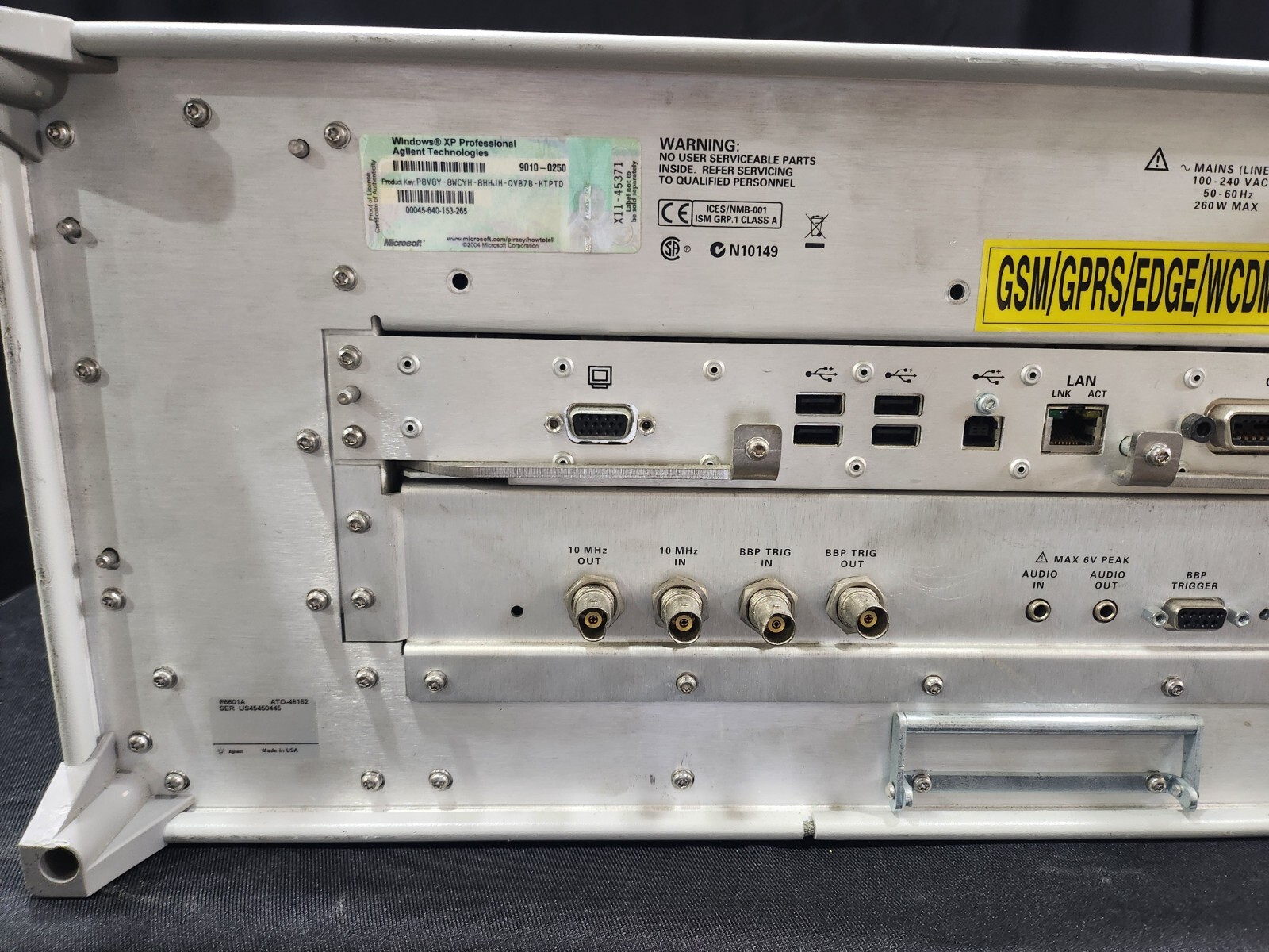 Agilent E6601A : Wireless Communication Test Set (0445)