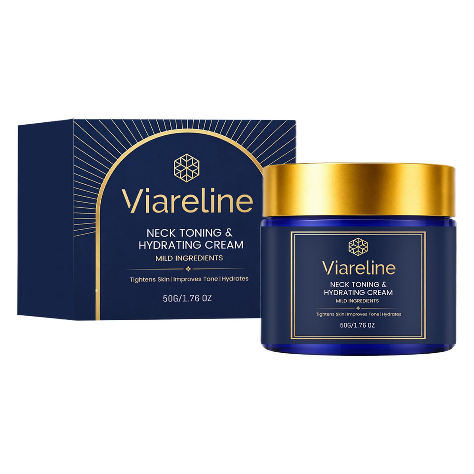 Neck Toning & Hydrating Cream with Tri-Lift Peptide Complex, Lightweight Neck
