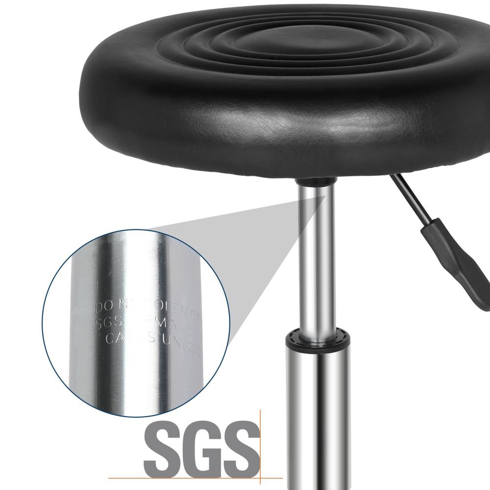 Swivel Salon Stool Chair Adjustable Hydraulic Rolling Stool for Beauty Barber