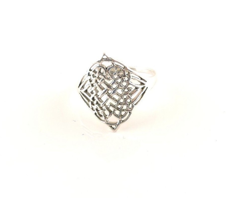 Sterling Silver Celtic Endless Knot Ring