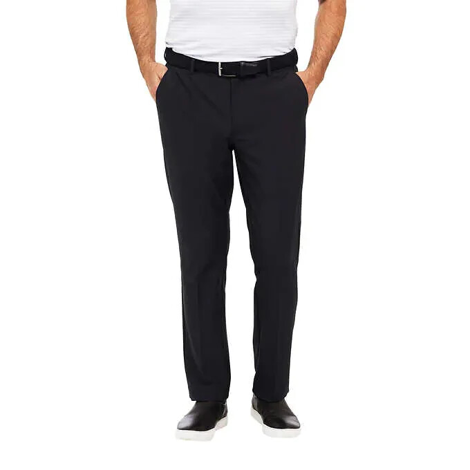 Men's Greg Norman Black 36 x 30 Performance Classic Pants
