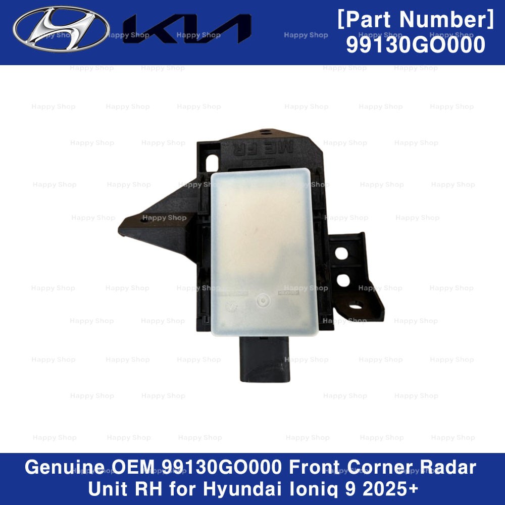 Genuine OEM 99130GO000 Front Corner Radar Unit RH for Hyundai Ioniq 9 2025+