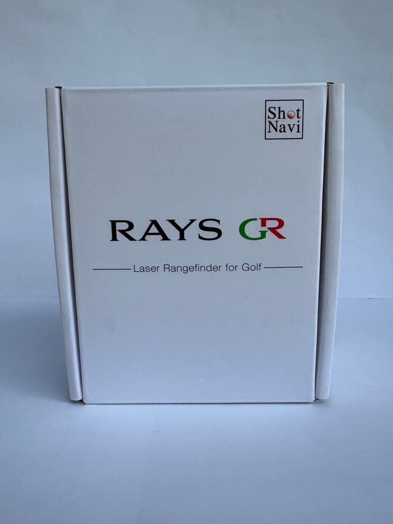 ShotNavi RAYS GR Golf Laser Rangefinder Black Used