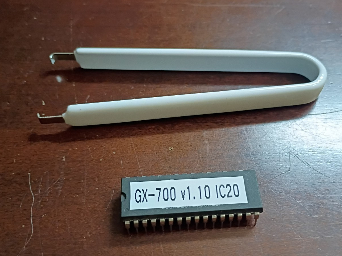 BOSS Roland GX-700 firmware EPROM v1.10 OS plus Chip Puller Tool