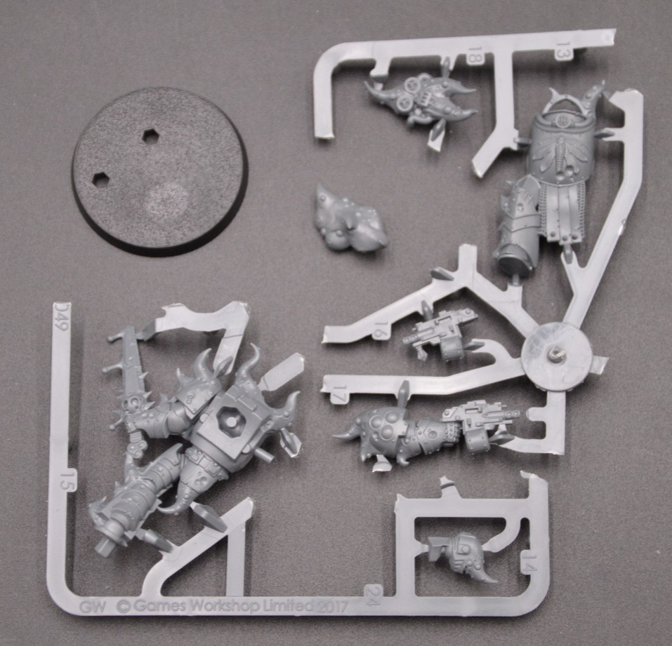 Warhammer 40k Death Guard Blightlord Terminator w/Plague Knife & Boltgun