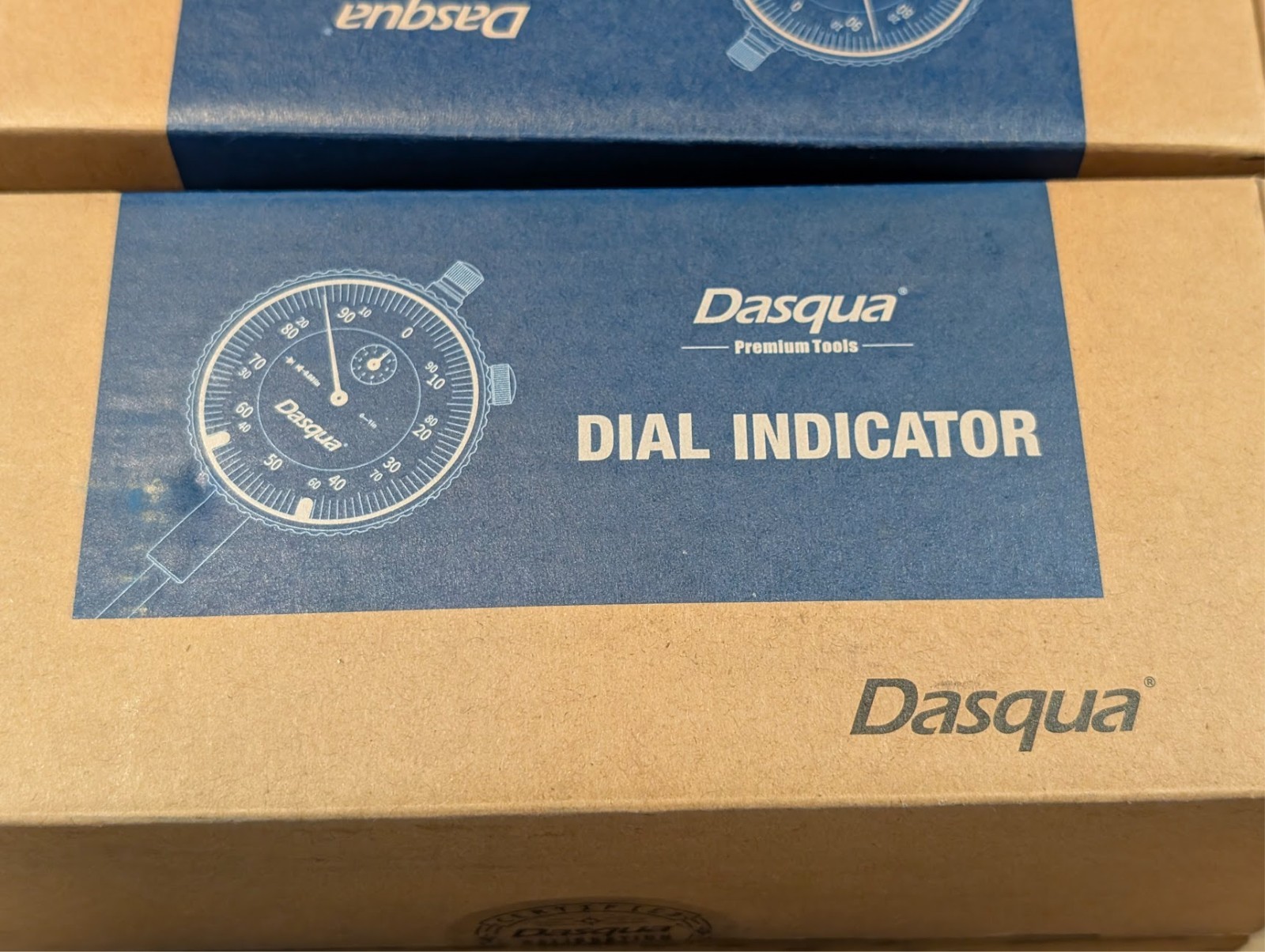 DASQUA 0-1" LUG BACK LARGE MEASURING RANGE DIAL INDICATOR (5122-4212)