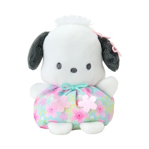 Sanrio Pochacco Palm-Size Plush Doll Sakura 2026 Japan Exclusive New