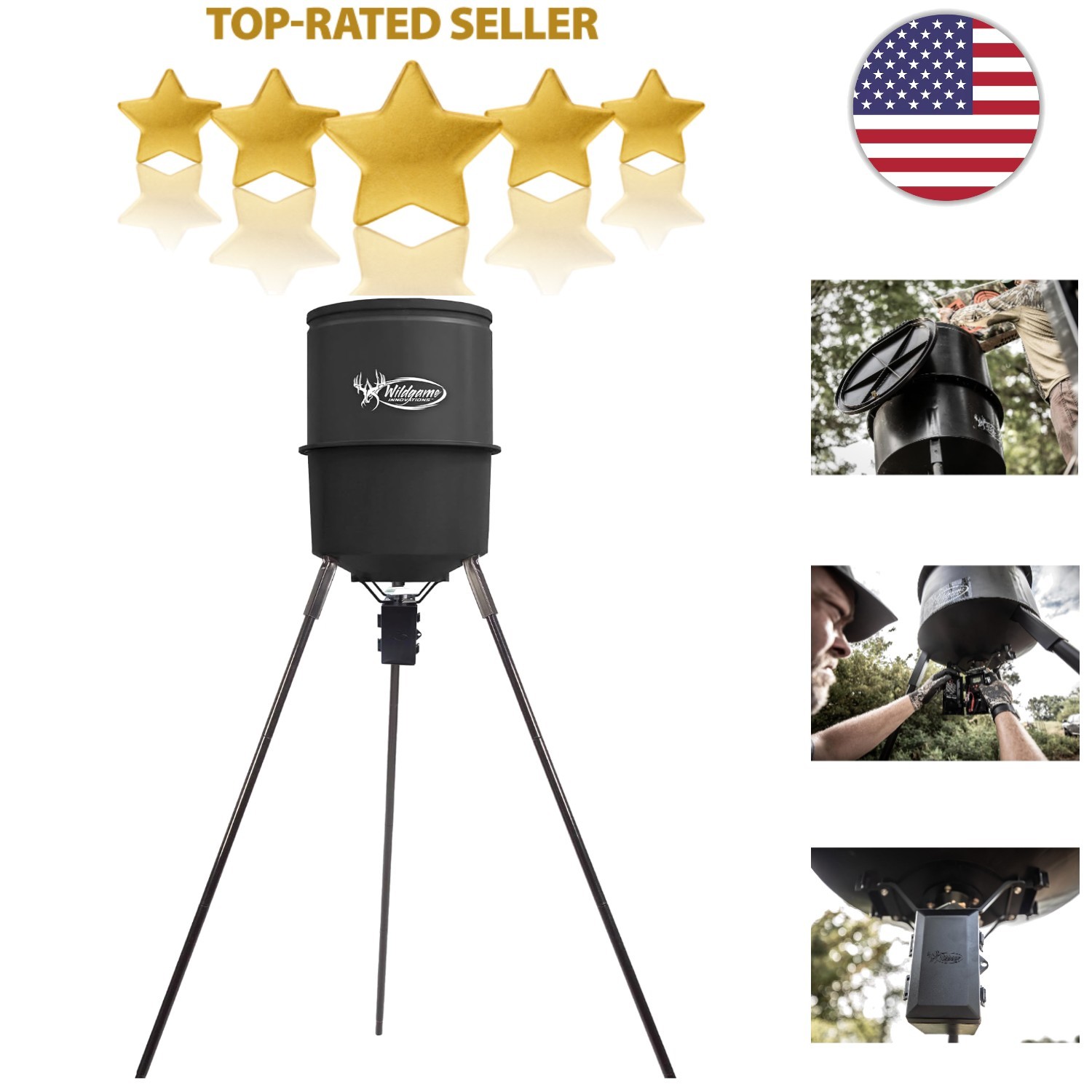 Reliable Construction Hunting Feeder - 270 lbs
