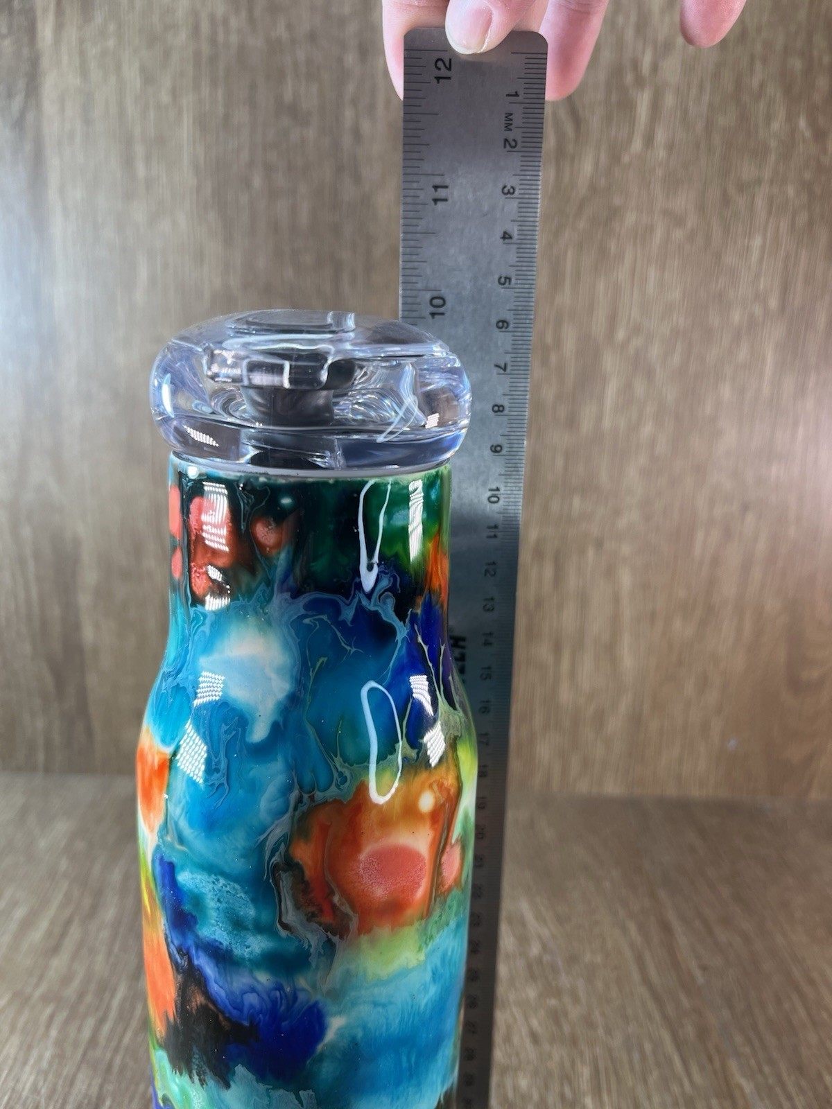 New Stainless Steel Bottle W/ Strap, Custom Made “Tiffany”