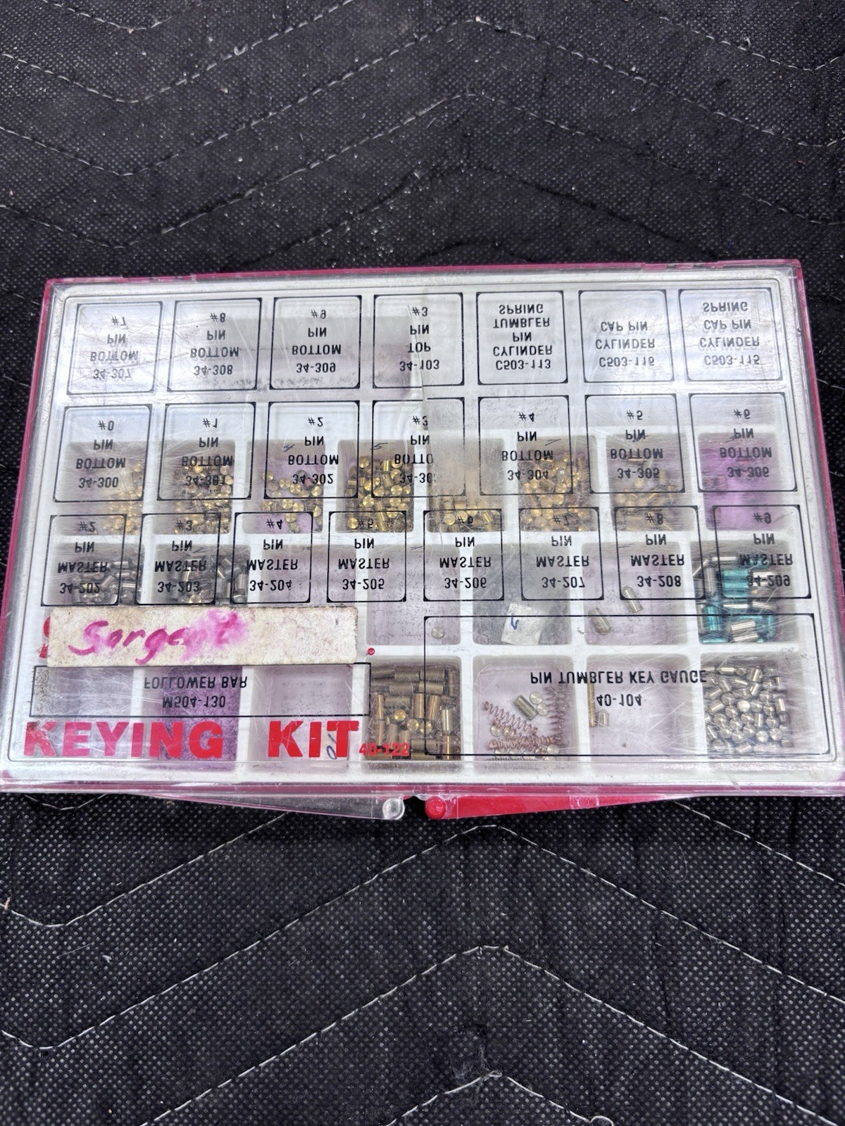 Sargent Rekeying Kit