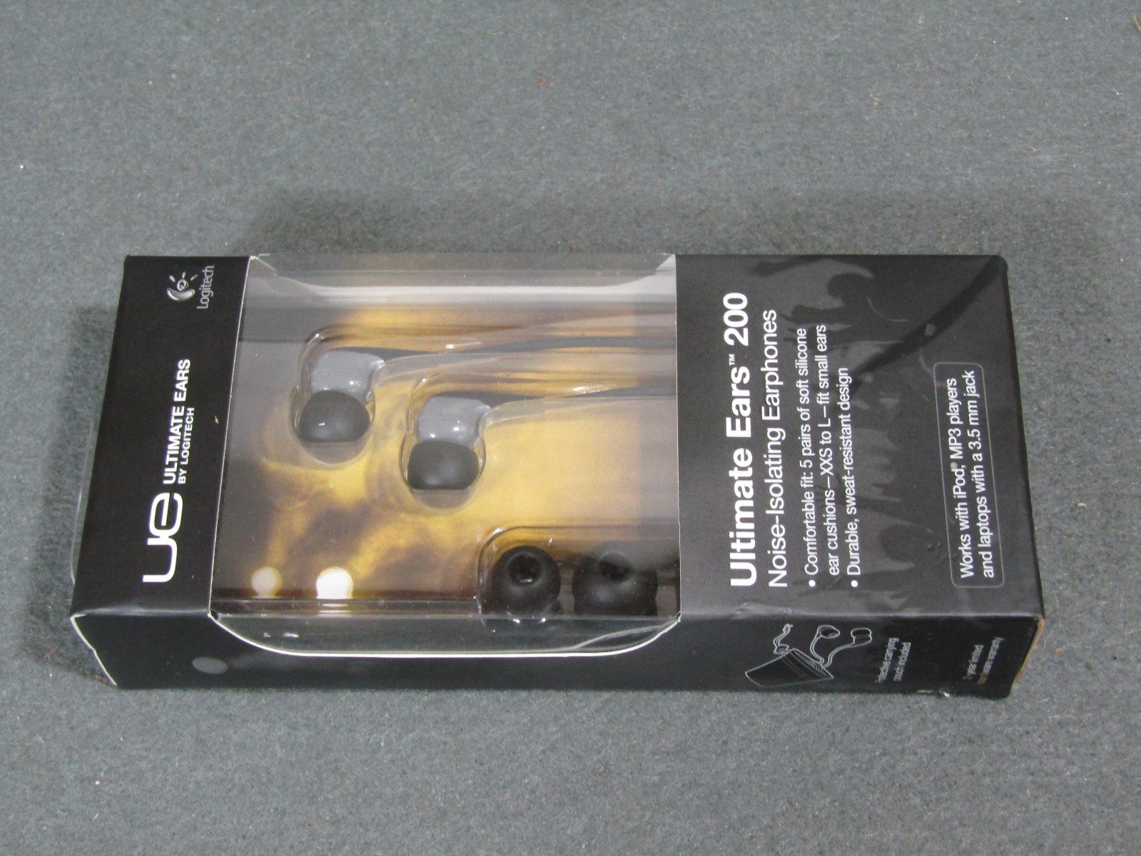 Logitech Ultimate Ears 200vi Black In-Ear Headset