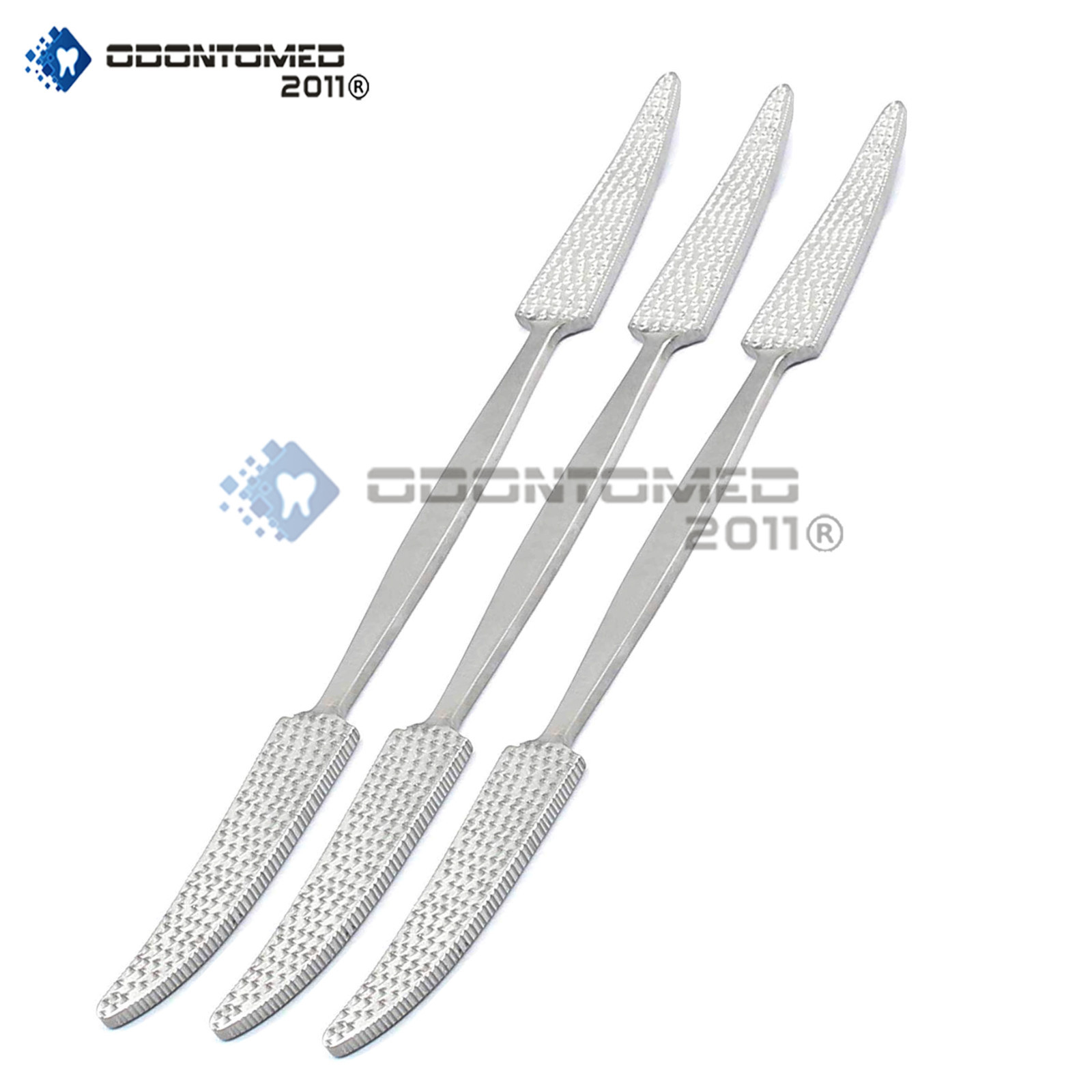 3 Double Bone Rasp Putti 11" Orthopedic Surgical Instruments