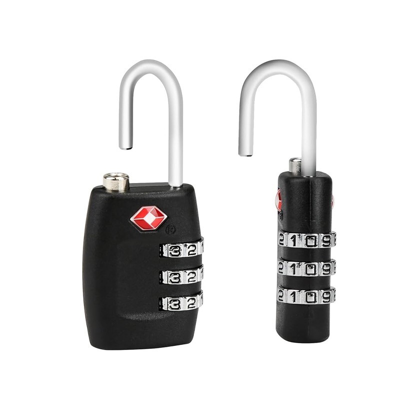 TSA Approved Combination Lock PadLock Locker Locks Security Suitcase Luggage Bag