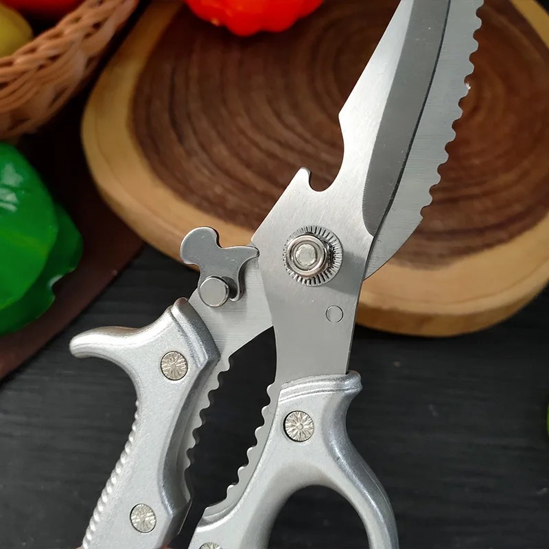Kitchen Scissors Heavy Duty Chicken Bone Cutter Bottle Opener Meat Shears