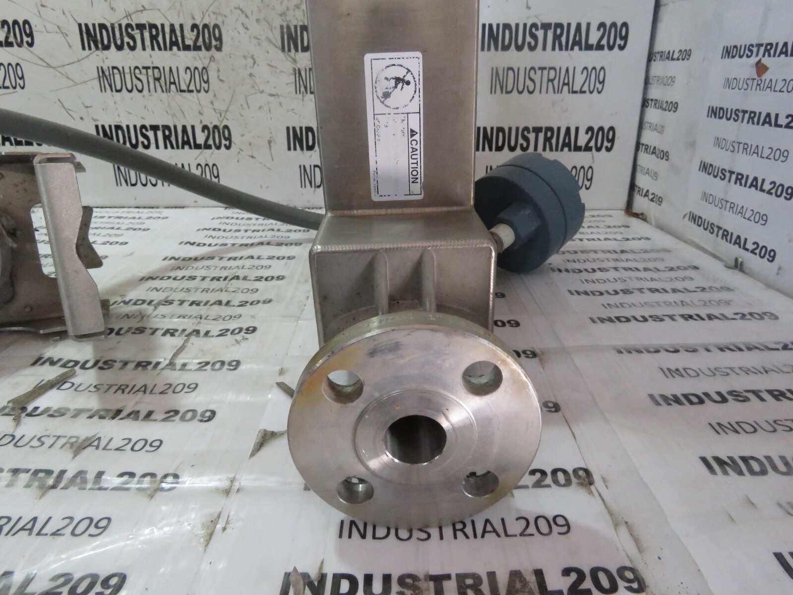 MICRO MOTION 1'' F100SI128SU w/ TRANSMITTER USED