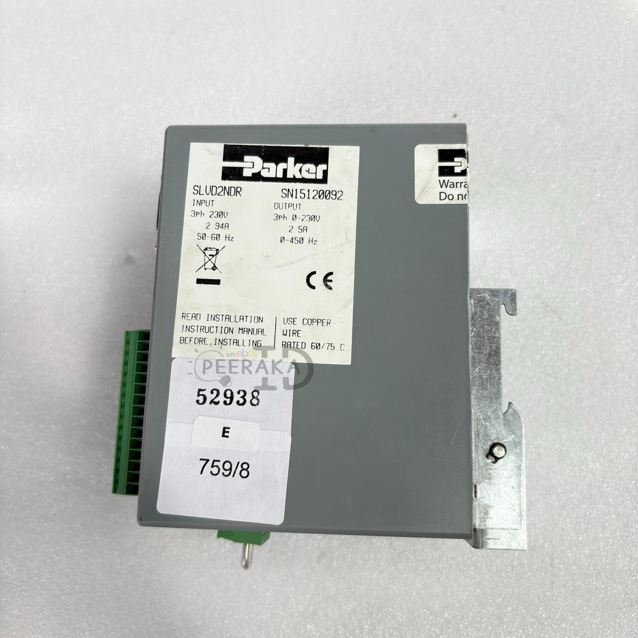 SLVD2NDR Parker Servo Drive ,Fast ship