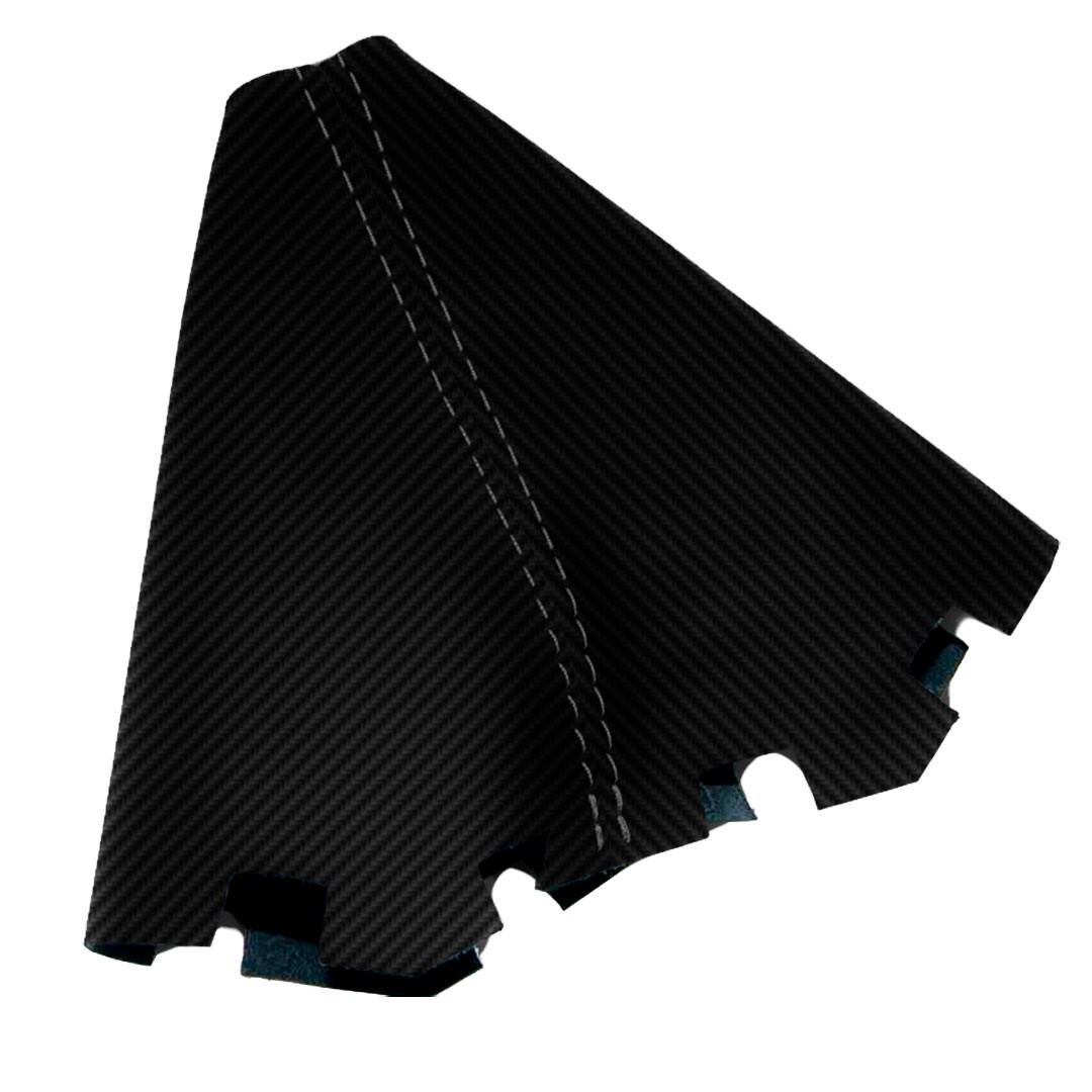 Fits 10-16 Hyundai Genesis Coupe Carbon Manual Shift Boot Cover Black