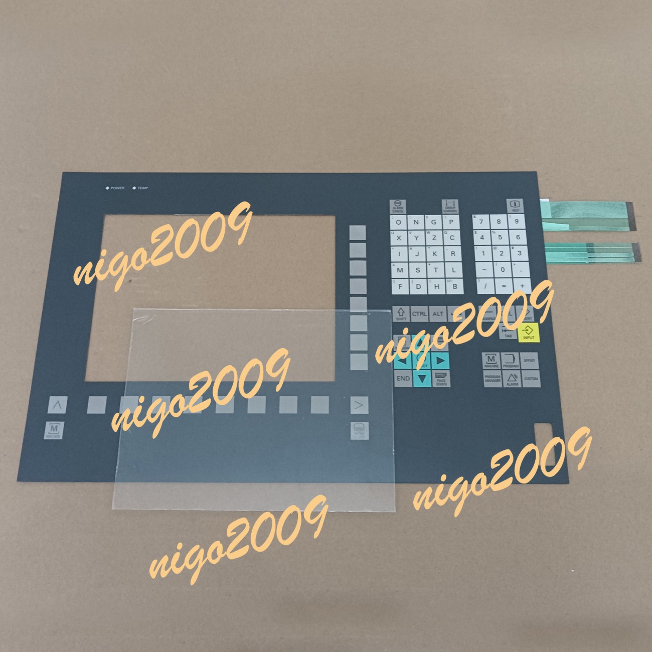Fit for SIEMENS OP010C 10.4'' TFT 6FC5203-0AF01-0AA0 Glass Panel Membrane Keypad
