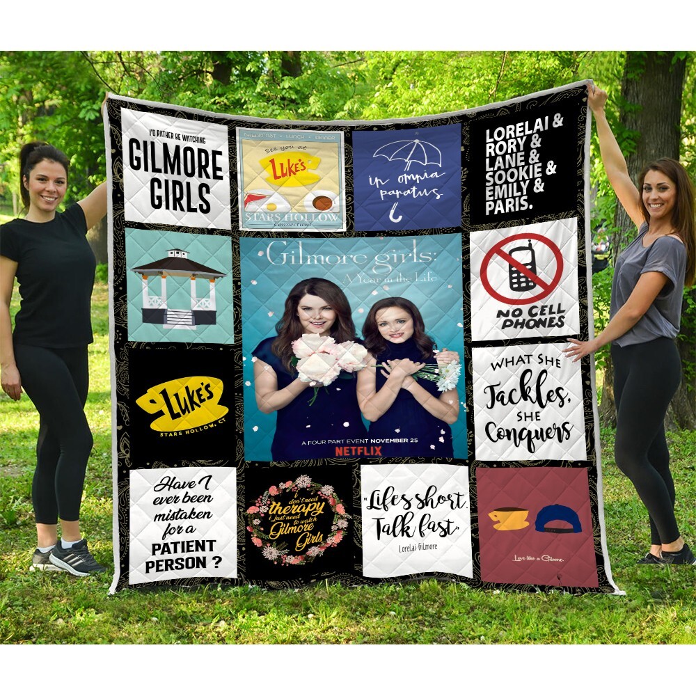 Gilmore Girls Quilt, Gilmore Girls TV Series Quilt Blanket Soft and Cozy Luxury