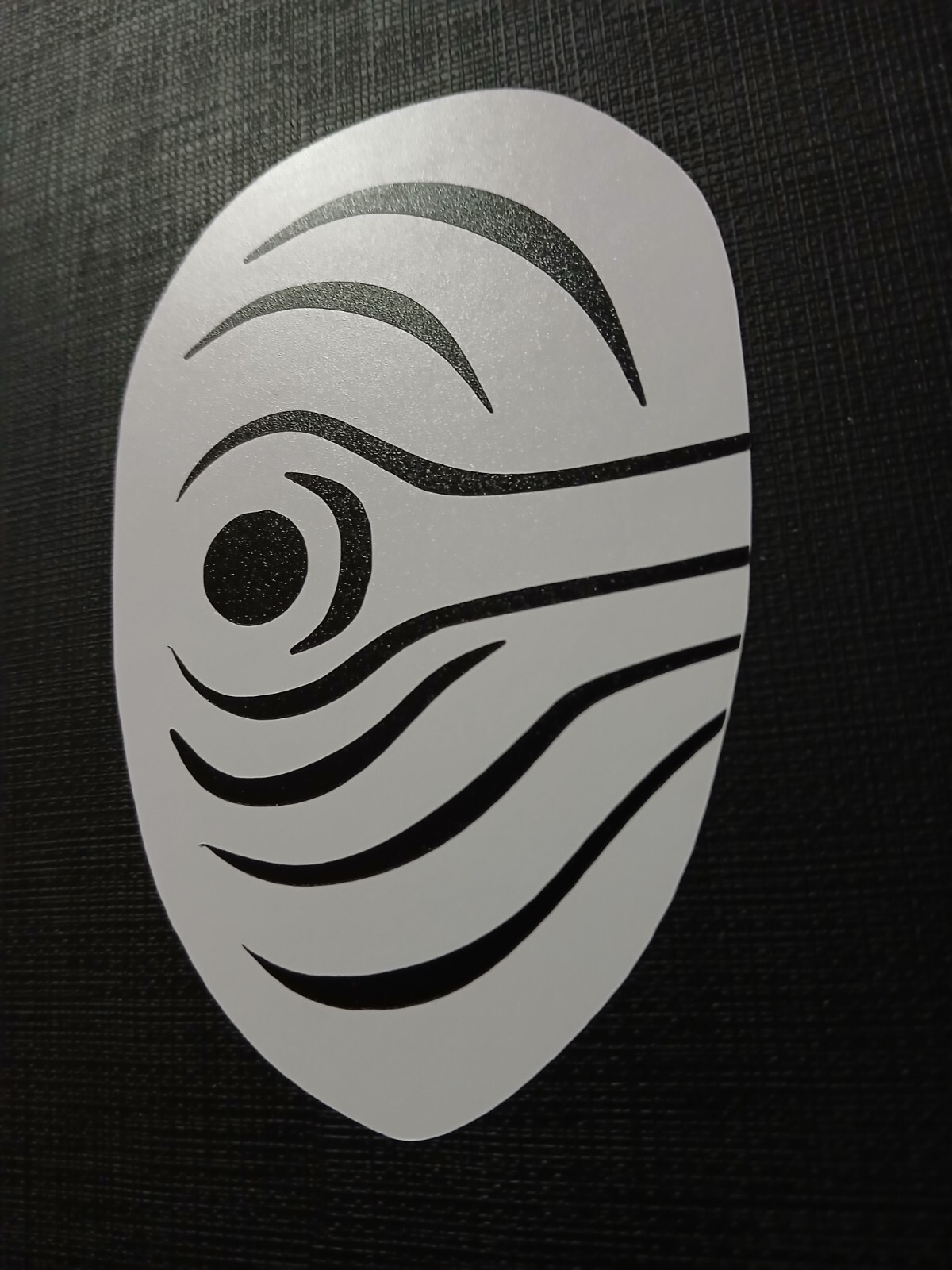 Naruto Obito Uchiha Mask Sticker Vinyl Decal Car Windows PC Waterproof!