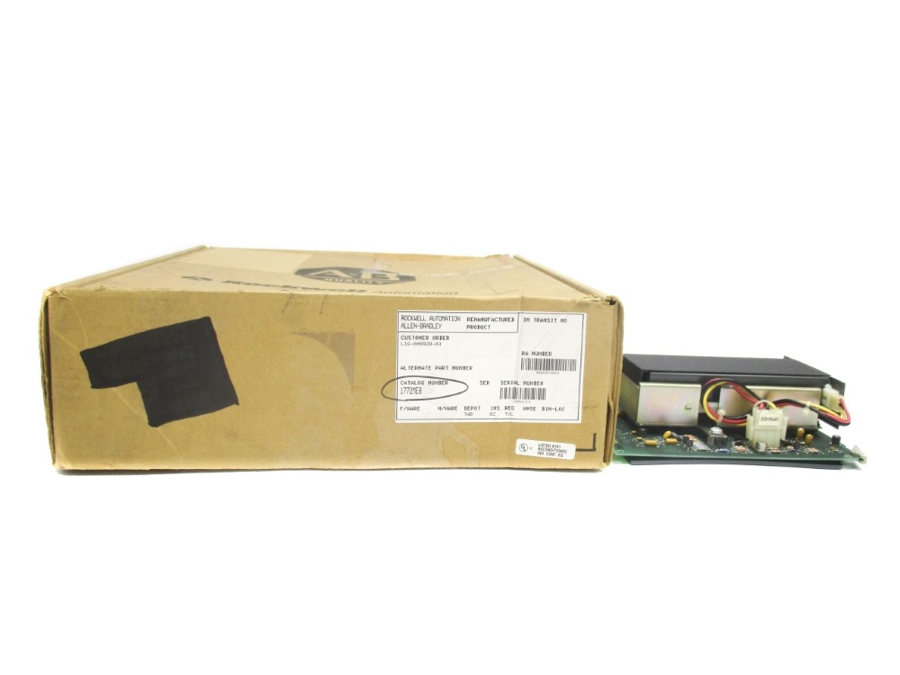 INDUSTRIAL SPARE PART 1772-ME8 REMAN