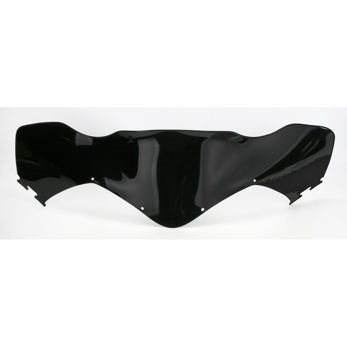 Sno-Stuff 12 in. Low-Cut Gloss Black Windshield - 450-182-50