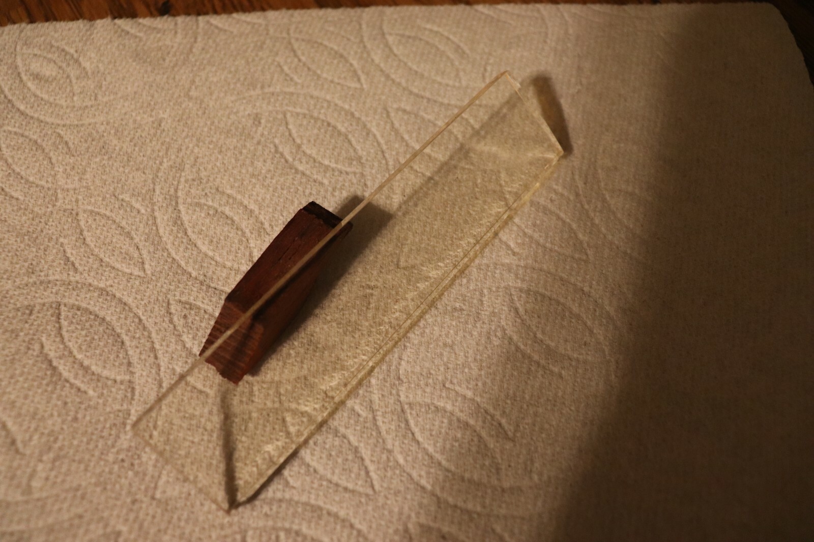 Ceramic Glass Platen 1" x 7"