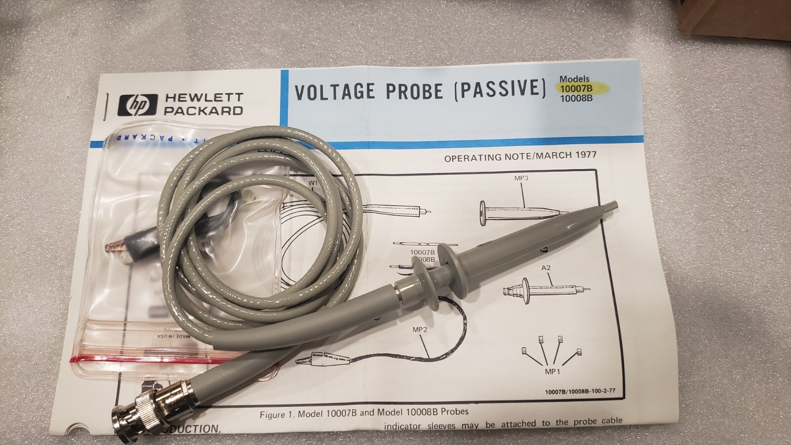 HP Passive Probes 10007B