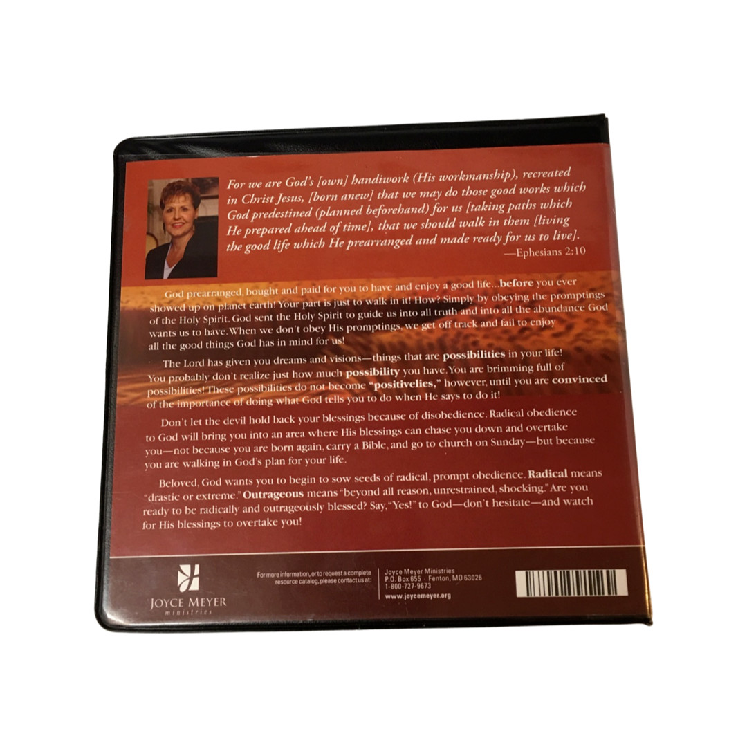 How to be Radically and Outrageously Blessed Joyce Meyer CD Audio Book Christian