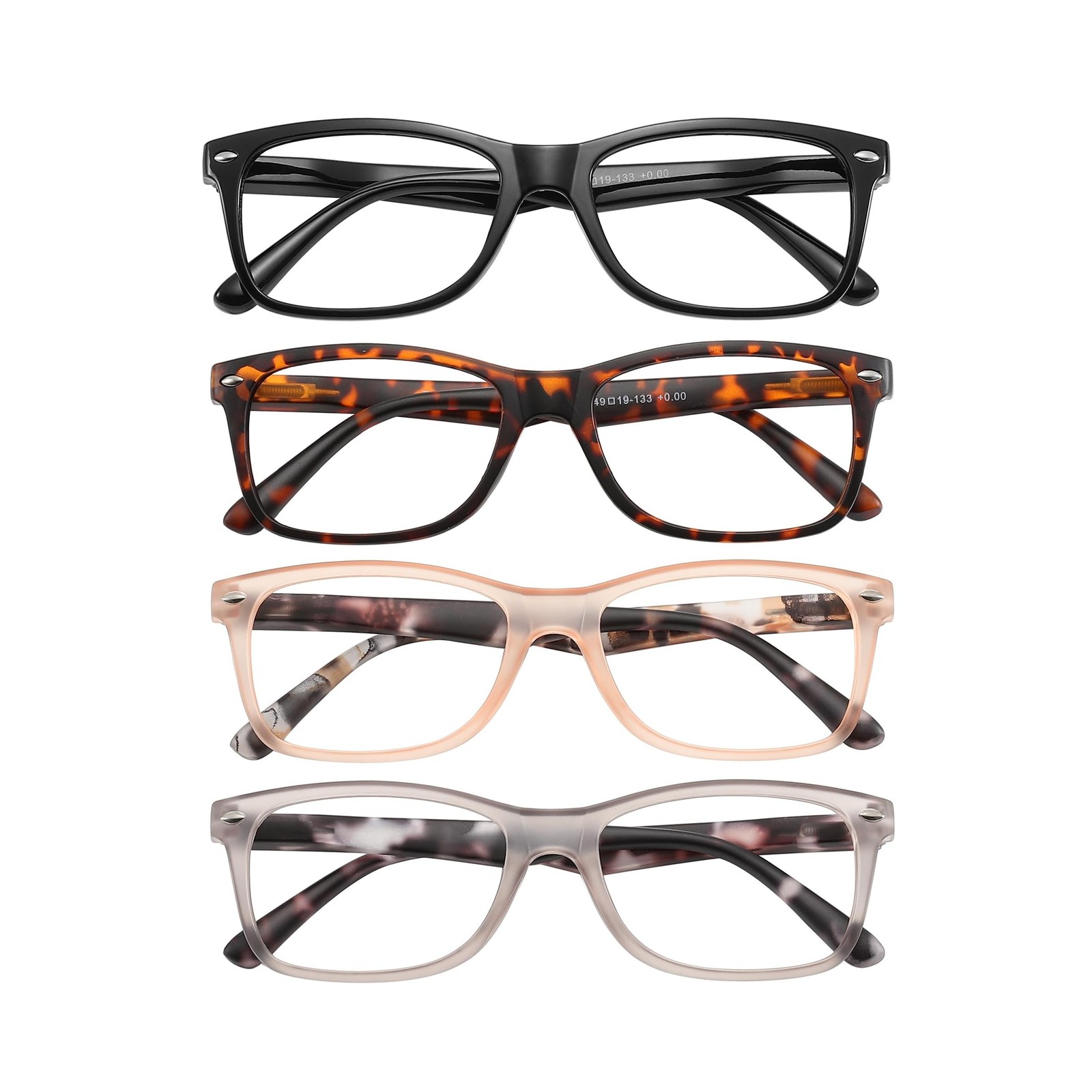 Przene Reading Glasses for Men Women Blue Light Blocking Readers Spring Hinge...