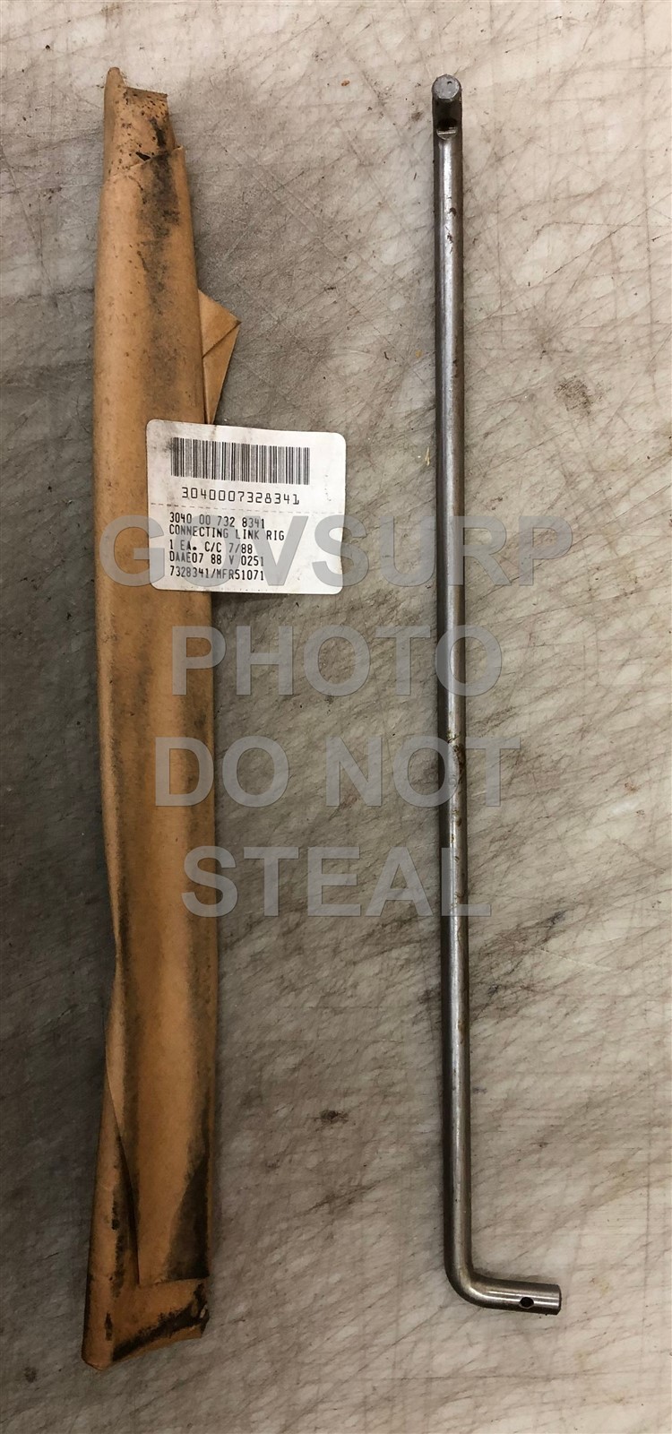 ROD PARKING BRAKE MBT T3-C M100 G529 TRAILER 7328341 3040-00-732-8341