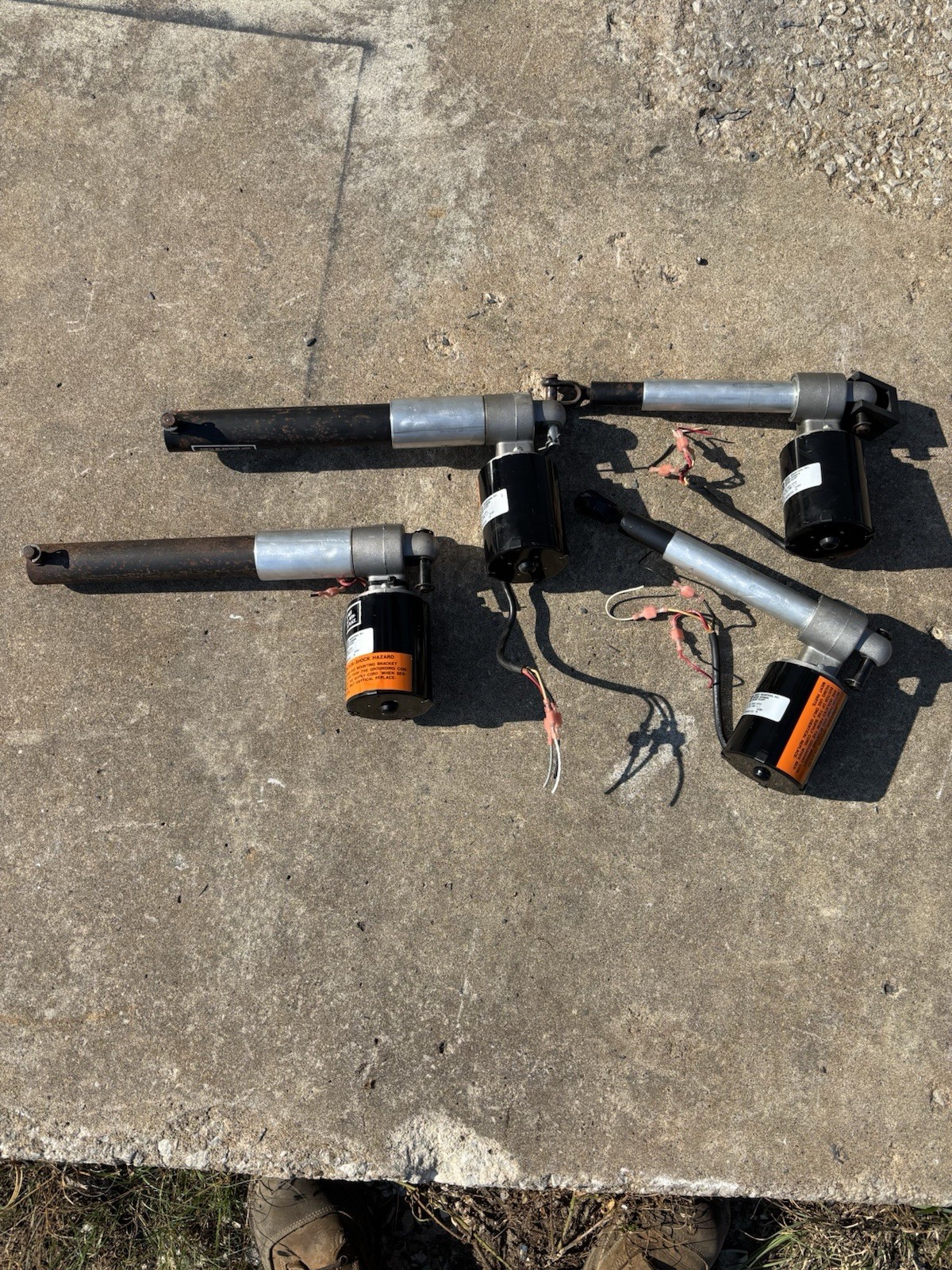 4x Lot Fasco 7162-0388 Linear Actuator Midmark 419 Exam Chair 2 Diff.Stroke/bore