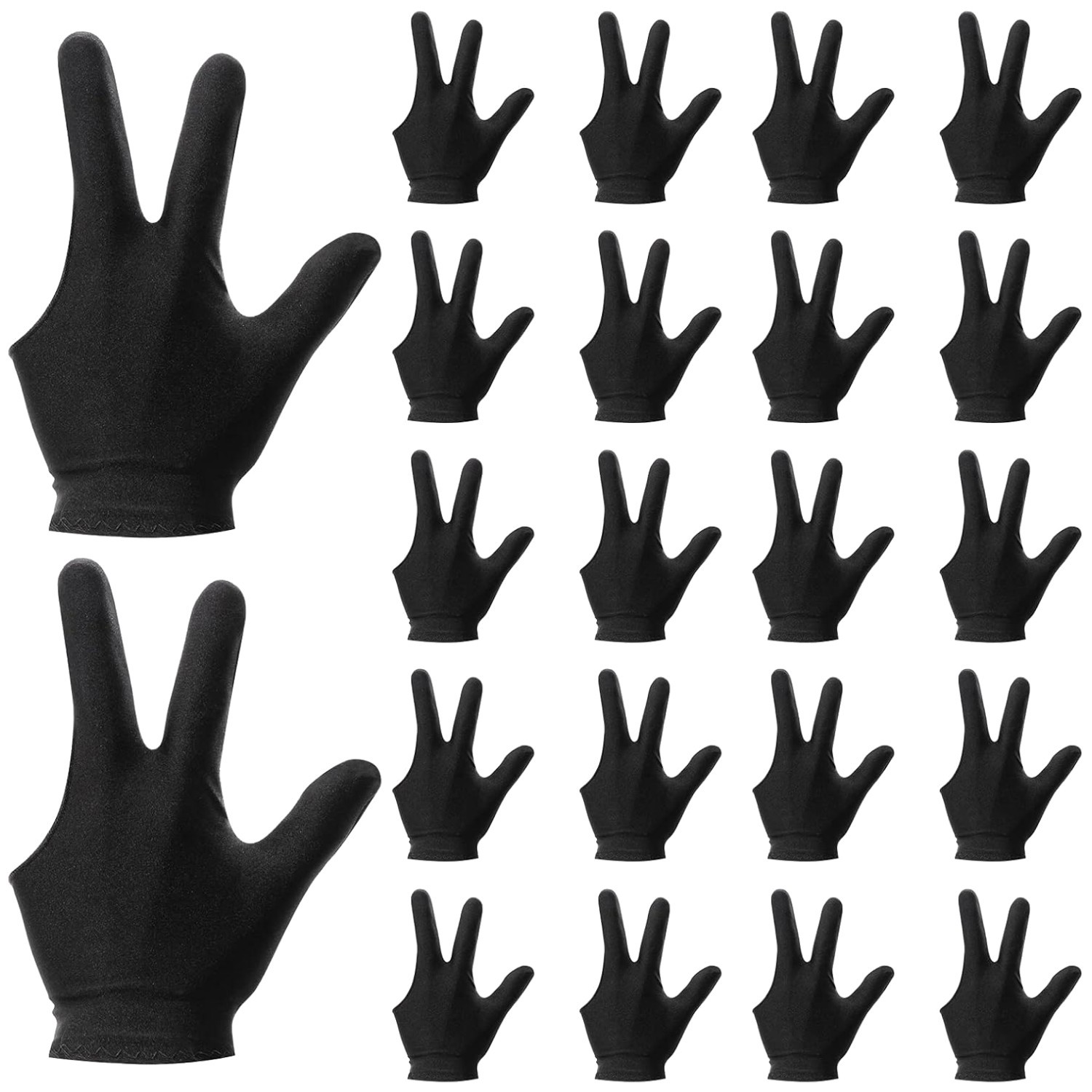 Classic Design Pool Shooter Gloves