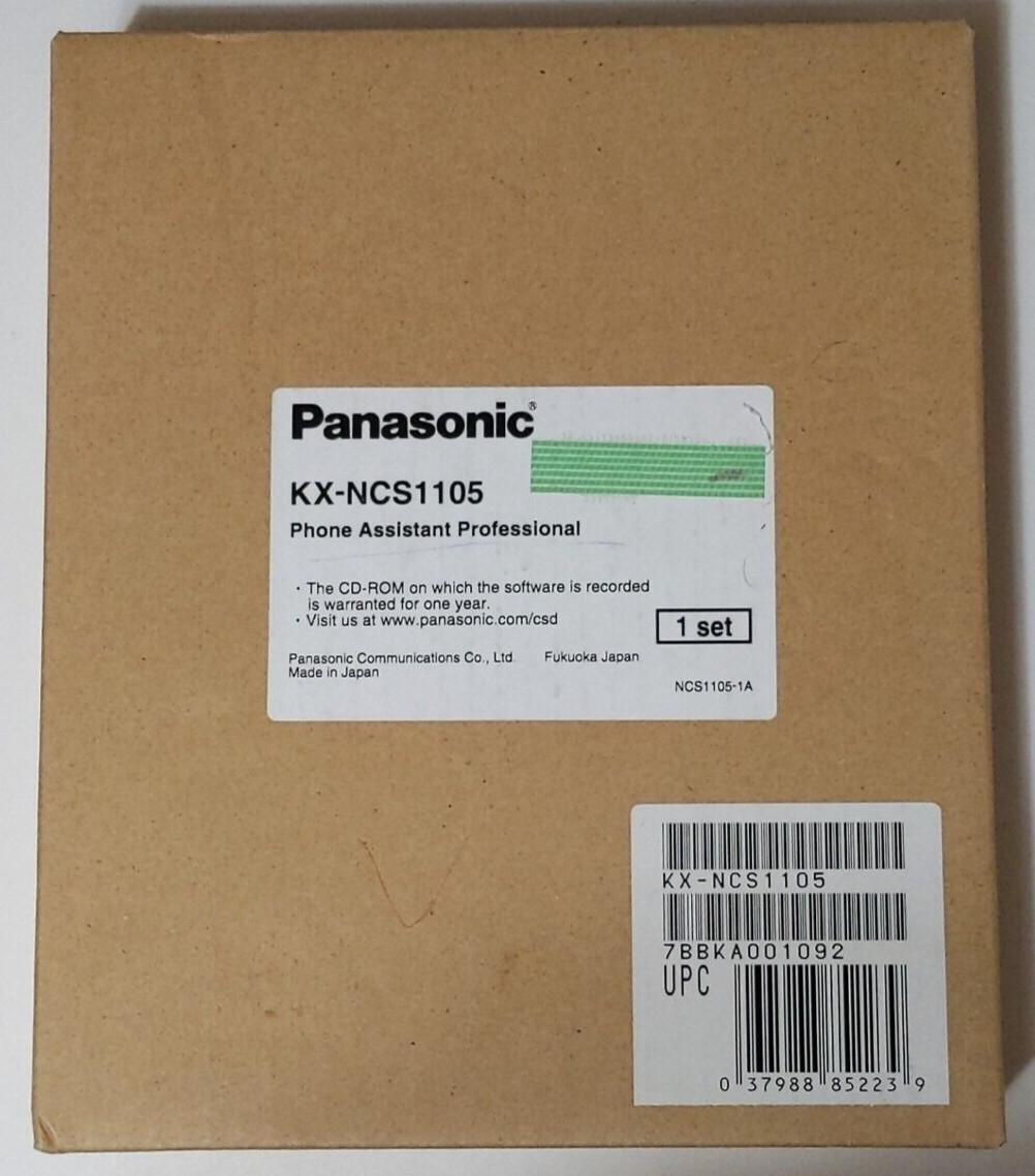Panasonic KX-NCS1105 SD Memory Card for Software Upgrade to Enhanced Version