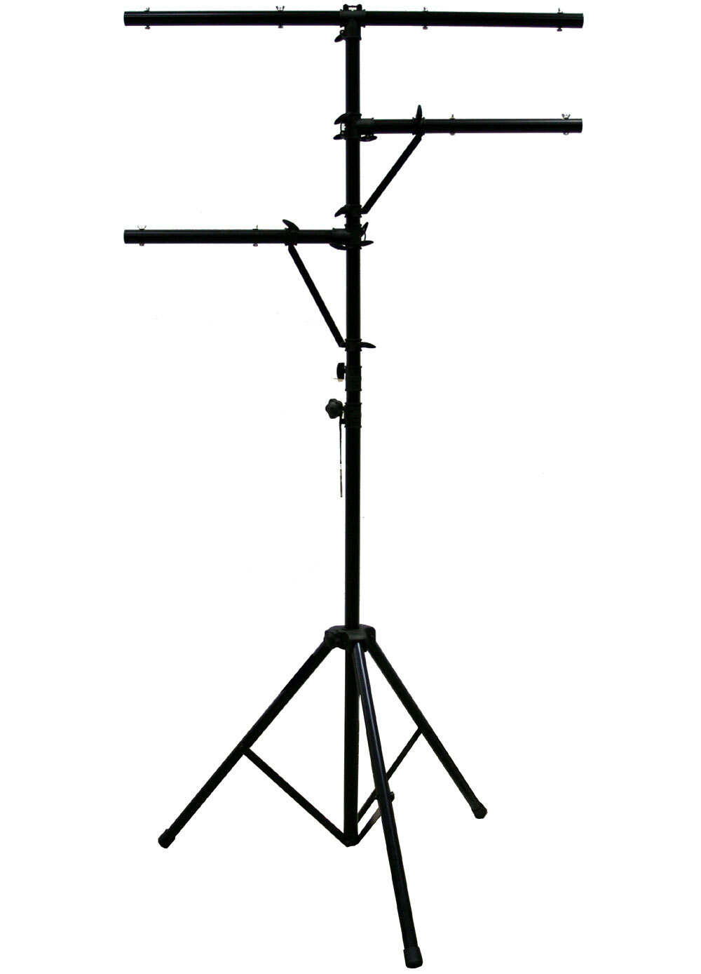 (2) Pro Audio DJ Multi Arm 8 Bolt Lighting 12 Foot Tripod Light Stand Package