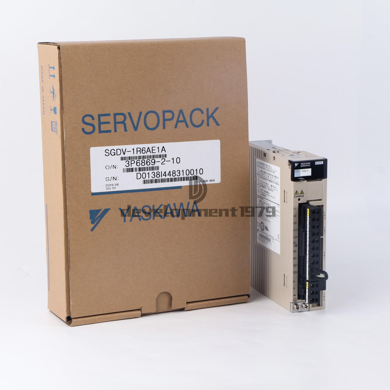 New Yaskawa SGDV-1R6AE1A Servopack 3PH 0-230V 1.6A 200W SGDV1R6AE1A #DC