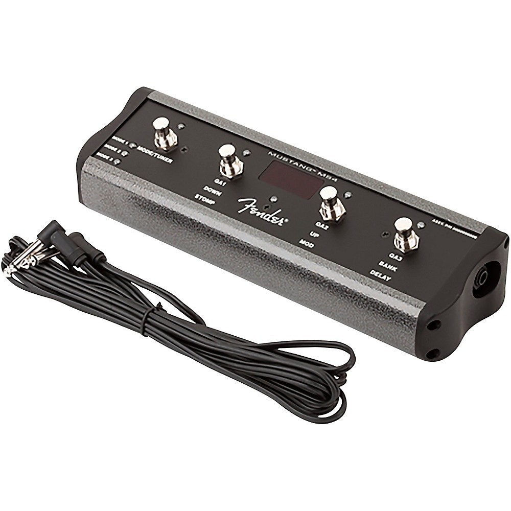 Fender 4Button Footswitch for Mustang Amps Black