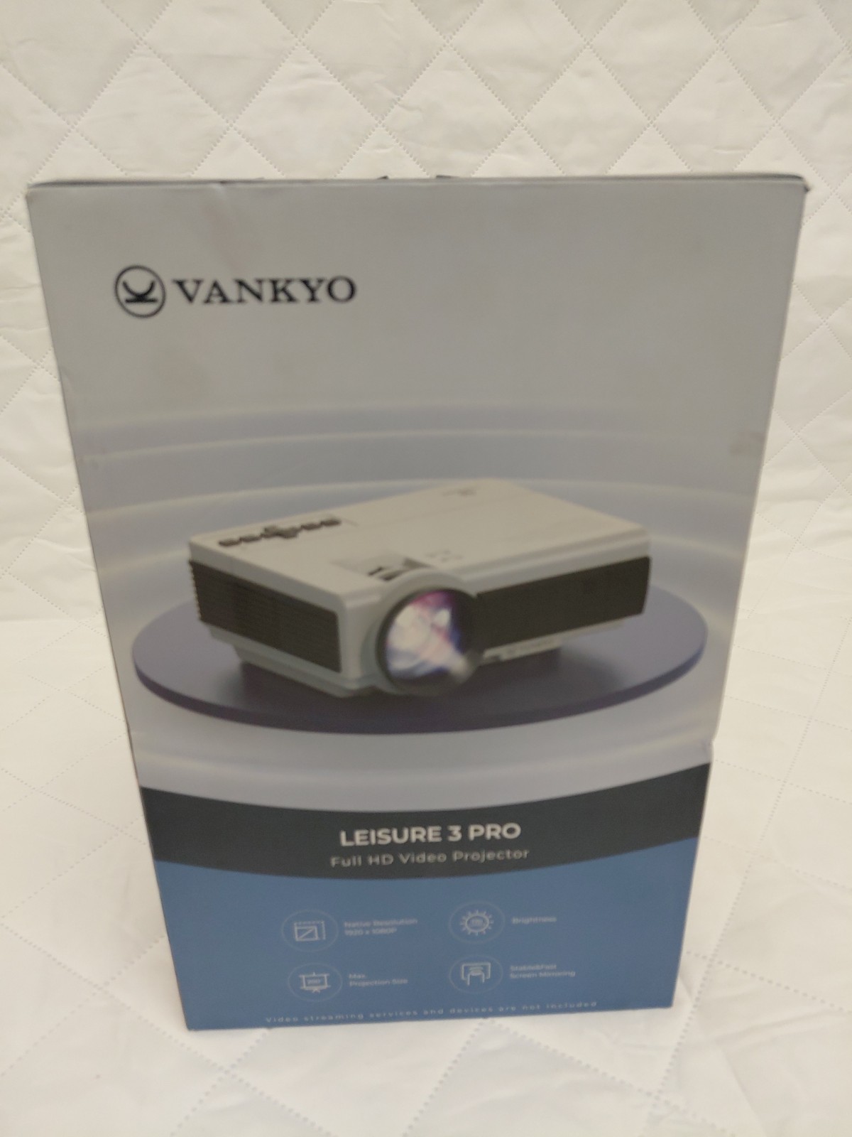 VANKYO Leisure 3 Pro Full HD Video Projector - Brand New