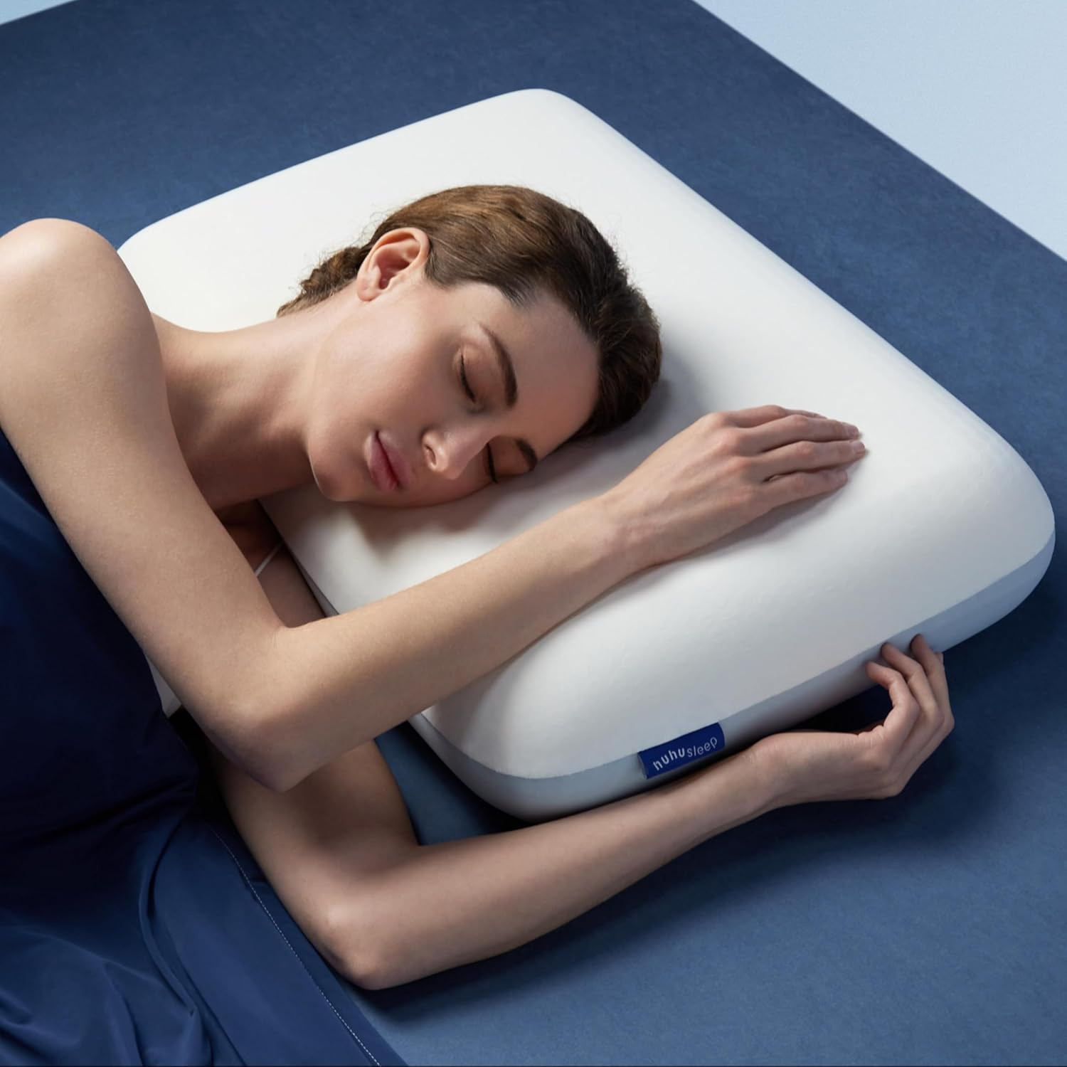 Deep Cooling Pillow,Memory Foam Pillows,Cooling Bed Pillow, Bed Pillow for Side,